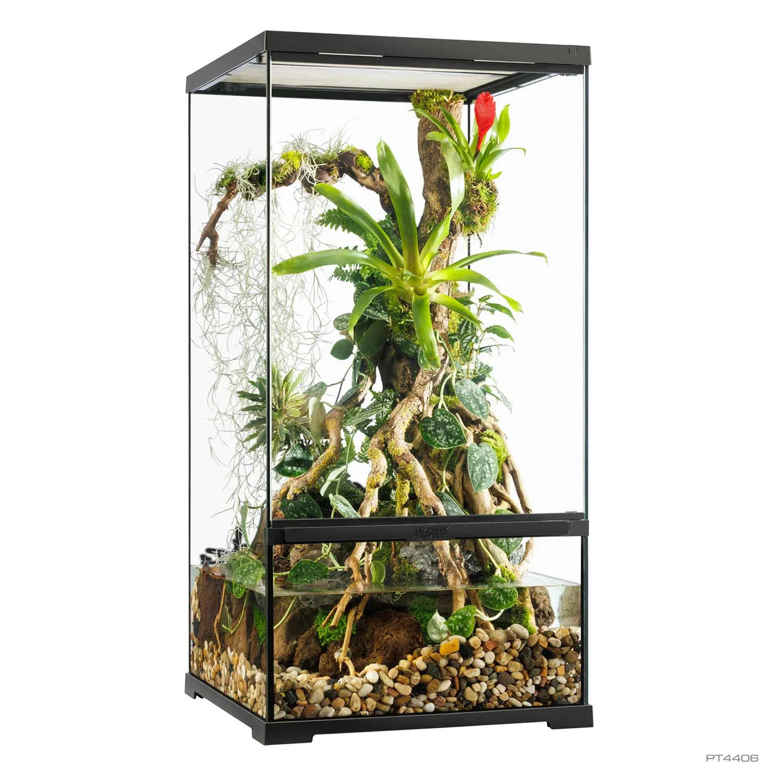 ExoTerra Pro Terrarium Paludarium 45x45x90 cm 182 Liter